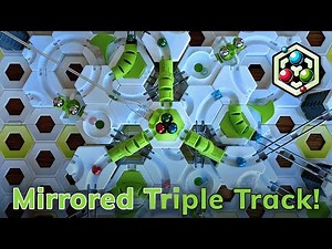 Perfectly Mirrored GraviTrax Triple Track Build! No.44