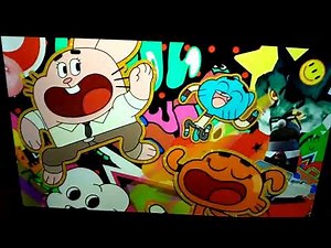 cartoonito sign off and The amazing world of gumball intro (11am)