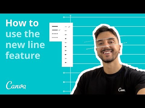Discovering Canva's new Line Feature