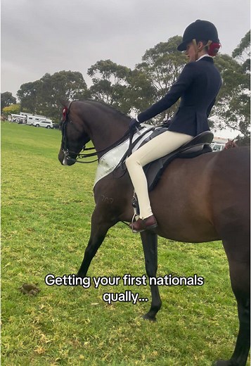 Ash-Diaz show horses on TikTok