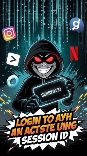 189K views · 2.1K reactions | This hacker just unlocked Instagram, ChatGPT, Netflix & more — all with a single SESSION ID! Crazy or genius? Watch how it works — it's insane! #HackingTricks #SessionID #TechSecrets #InstagramHack #NetflixTrick #CrazyTech #CartoonHacker #TechReel #CyberMagic #FunTech | Arucode | Facebook