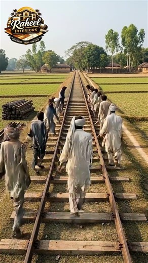 The Most Satisfying Ancient Railway Construction 1940s ASMR