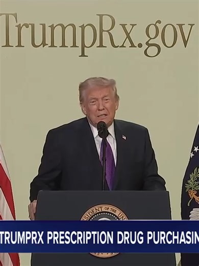 President Trump announced the launch of TrumpRx, a new website for purchasing prescription drugs. Trump first revealed his administration's goal of launching the website back in September when he announced that Pfizer had agreed to lower its prices for prescription drugs offered through Medicaid. #trump