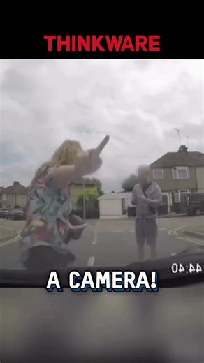 Scammer don't realized that she have a dashcam Get your Thinware dashcam today #Dashcam