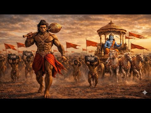 Jai Shri Ram 🚩 | Epic Ram Song | Hanuman & Ram Together | Ram Mandir Song