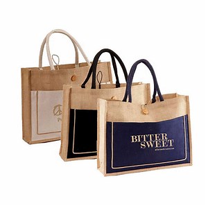 [Hot Item] Wholesale Shopper Bag Custom Printed Large Natural Eco Friendly Burlap Jute Shopping Tote Beach Bag with Logos