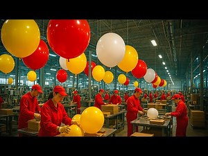 How Balloons Are Made in Modern Factories