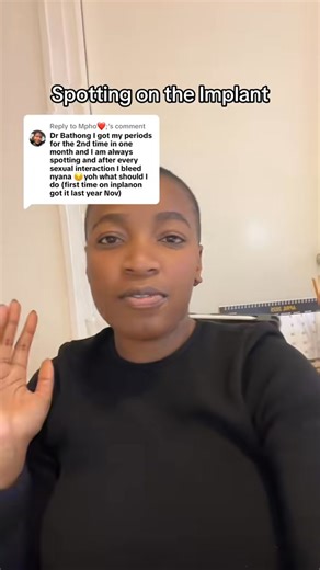 Implanon side effects #contraceptives #contraceptivesideeffects #drlethukwenama #healtheducationsouthafrica #spotting | Dr Lethukwenama Letsoalo