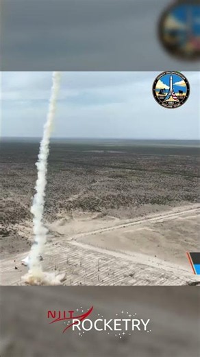 Launching at the world's largest rocketry competition! | 2026 NRC Solids #njit #rocketlaunch #shorts