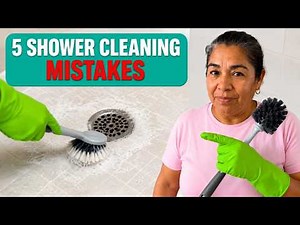 5 Shower Cleaning Mistakes That Make Your Bathroom Smell (The Mexican Way)