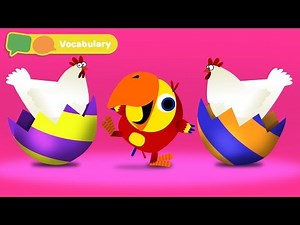 Learn Animals Sound & Names with Larry Surprise Eggs | Early Learning Videos | Sensory Stimulation