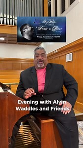 Alvin Waddles has a message for you… and it’s simple: you need to be there. 🎹 @klavierkatt Catch him and a powerhouse lineup for Evening with Alvin Waddles & Friends! 🎟️ Join us on Friday, Nov 21 - Secure your tickets today: rackhamchoir.org or tap the link in bio. | Rackham Choir