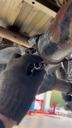 GMC Drive shaft replacement 🤪 #automobile #carpart #mechanic