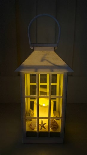 4K views · 66 reactions | Easy coastal solar lantern Dollar Tree DIY #dollartreediy #SolarLights | Crafty Beach | Facebook
