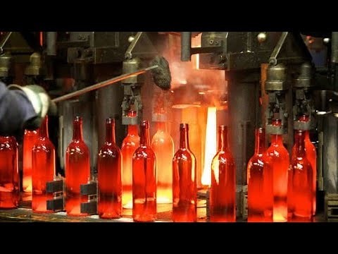 CÓMO HACEN las BOTELLAS de VIDRIO? | Industries