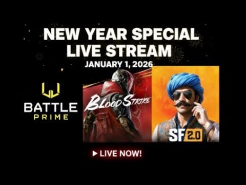 SCARFALL 2.0 | BLOOD STRIKE | BATTLE PRIME | 2026 NEW YEAR SPECIAL LIVE STREAM