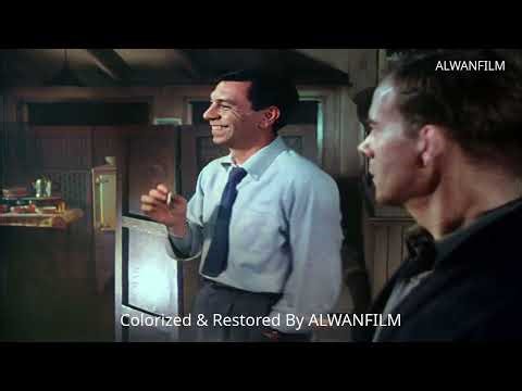 Dark City (1950) Colorized DEMO | Charlton Heston