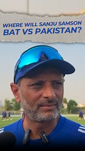 451K views · 10K reactions | India coach reveals Sanju Samson batting position for Asia Cup match vs Pakistan Ahead of the high-voltage India vs Pakistan Asia Cup 2025 clash, India coach has shed light on Sanju Samson’s role and batting position. Will Sanju be the X-factor in India’s top order, or provide stability in the middle? Here’s what the coach revealed. #asiacup2025 #indvspak #sanjuSamson #cricket #teamindia | The Times of India | Sports | Facebook