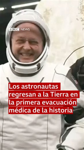 BBC News Mundo on Instagram: "Cuatro astronautas dejaron la Estación Espacial Internacional (EEI) un mes antes de lo previsto debido a la enfermedad de uno de sus tripulantes. Los astronautas regresaron a la Tierra el jueves 15 de enero. El equipo, conocido como tripulación 11, compuesto por los astronautas Mike Fincke y Zena Cardman, la japonesa Kimiya Yui y el cosmonauta Oleg Platonov, amerizó frente a la costa de California tras un viaje de regreso de casi 11 horas. Es la primera vez que se e
