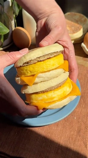 Homemade Egg McMuffins