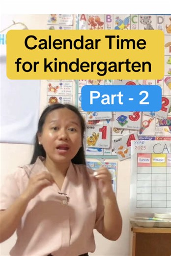 Teaching Calendar Time for Kindergarten: Part 2