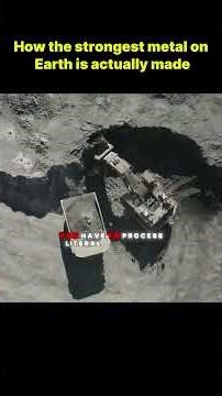 How the strongest metal on Earth is actually made