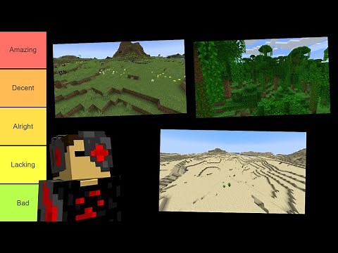 Minecraft Biome Tier List