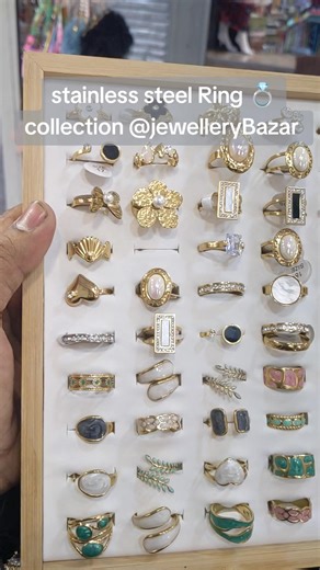 #Ruby #Mall #stainless #steel #Ring Azhar collection Ruby shopping mall baldia (order now) link in bio