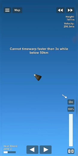 Can a basic rocket do something? #gaming #spaceflightsimulator