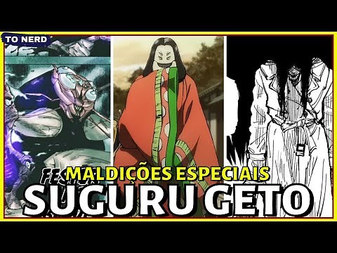 TODAS AS MALDIÇÕES DE GRAU ESPECIAL DE SUGURU GETO (Divindades)