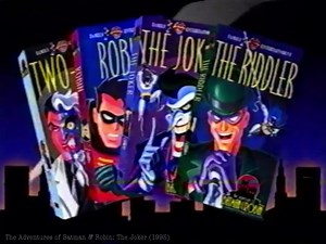 📼: In 1995, Warner Bros. Family Entertainment released “The Adventures of Batman & Robin” collection on VHS. Highlighting characters Robin, Two-Face, the Riddler and the Joker, each video collected two classic episodes from ‘Batman: The Animated Series’, which is celebrating its 30th anniversary this year. On June 6, 1995, “The Adventures of Batman & Robin: The Joker” was released that featured Eddie Gorodetsky and Kent Butterworth’s “Christmas with the Joker” (1992) and Paul Dini and Bruce Tim