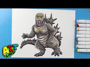 How to Draw Godzilla Minus One
