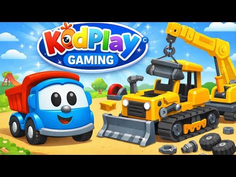 Learning & fun game | construction truck | Bridge game | kidPlay Gaming