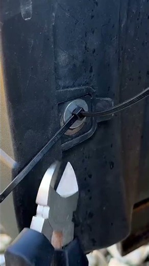 How to Easily Remove Broken Plastic Car Clips Using Cable Ties