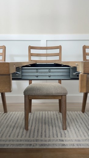 7.5K views · 11 reactions | Room for everyone, just in time for Easter! ✨ Our extendable dining tables make hosting easy — because more seats mean more memories.  #EasterGatherings #DiningGoals #Hosting #DiningRoom #MyAshleyHomeCanada | Ashley Canada | Facebook