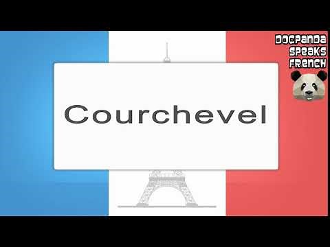 Courchevel - How To Pronounce - French Native Speaker