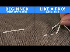 Back Stitch for Beginners – Start & End Like a Pro!