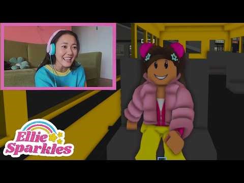 Plane Trip Roblox | The Ellie Sparkles Show - WildBrain | Full HD Episodes