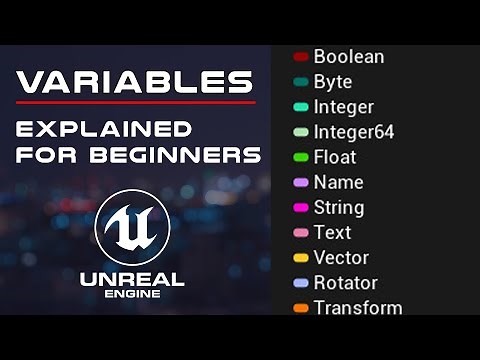 Variables Explained For Beginners In Unreal Engine 5