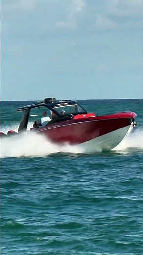 Haulover Inlet never disappoints! Cigarette Powerboat.