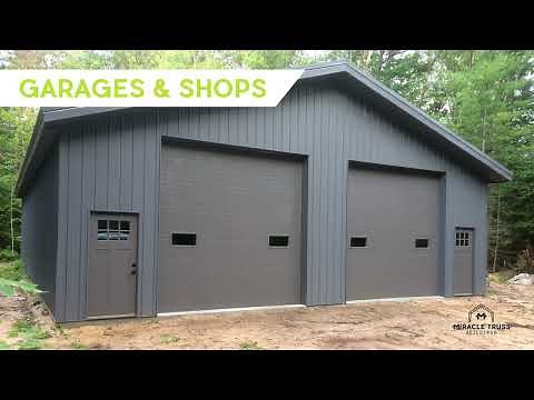 Miracle Truss® Buildings Showcase Video: What exactly can you do with a Miracle Truss?!