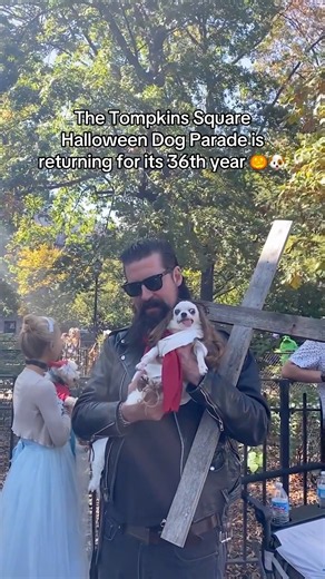 The Tompkins Square Halloween Dog Parade is returning for its 36th year 🎃🐶