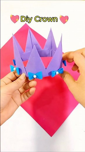 How to Make a Paper Crown | DIY Crown Craft Idea | Nasrin Art and Craft