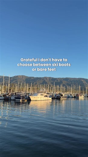 I live in Santa Barbara but we vacation multiple times in the winter to Mammoth Mountain - my heart needs both. #beach #mountains #california #westcoast #adventurefamily