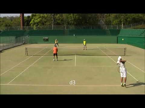 2021 九州毎日テニス選手権 男子65歳以上ダブルス SF