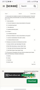 Scale represents...   A. The ratio of distance on a map to act... | Filo