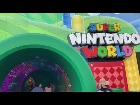 Nintendo World Super Mario Land- Universal Studios- California