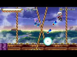 Freedom Planet Spade mini-boss battle (Lilac,Hard,No Damage)