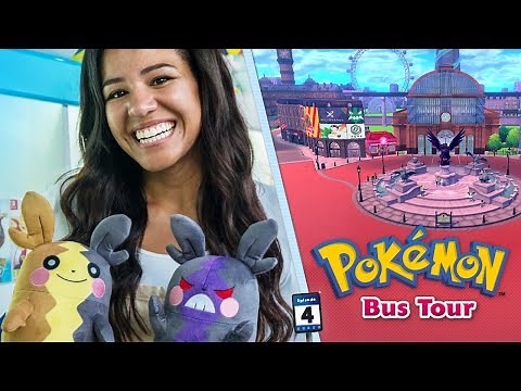 Pokémon Bus Tour Ep. 4: Sam & Mark Catch a Pikachu with Elle Osili-Wood!