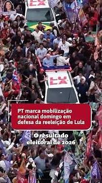 SUNDAY IS THE DAY TO SHOW OUR STRENGTH IN THIS FINAL STRETCH. LET'S DEFEAT THE BOLSONARO FAMILY!